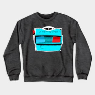 View-Master 3D Glasses in Electric Blue Crewneck Sweatshirt